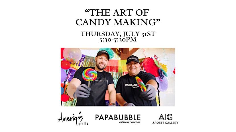 "The Art of Candy Making", 31 July | Event in The Woodlands | AllEvents