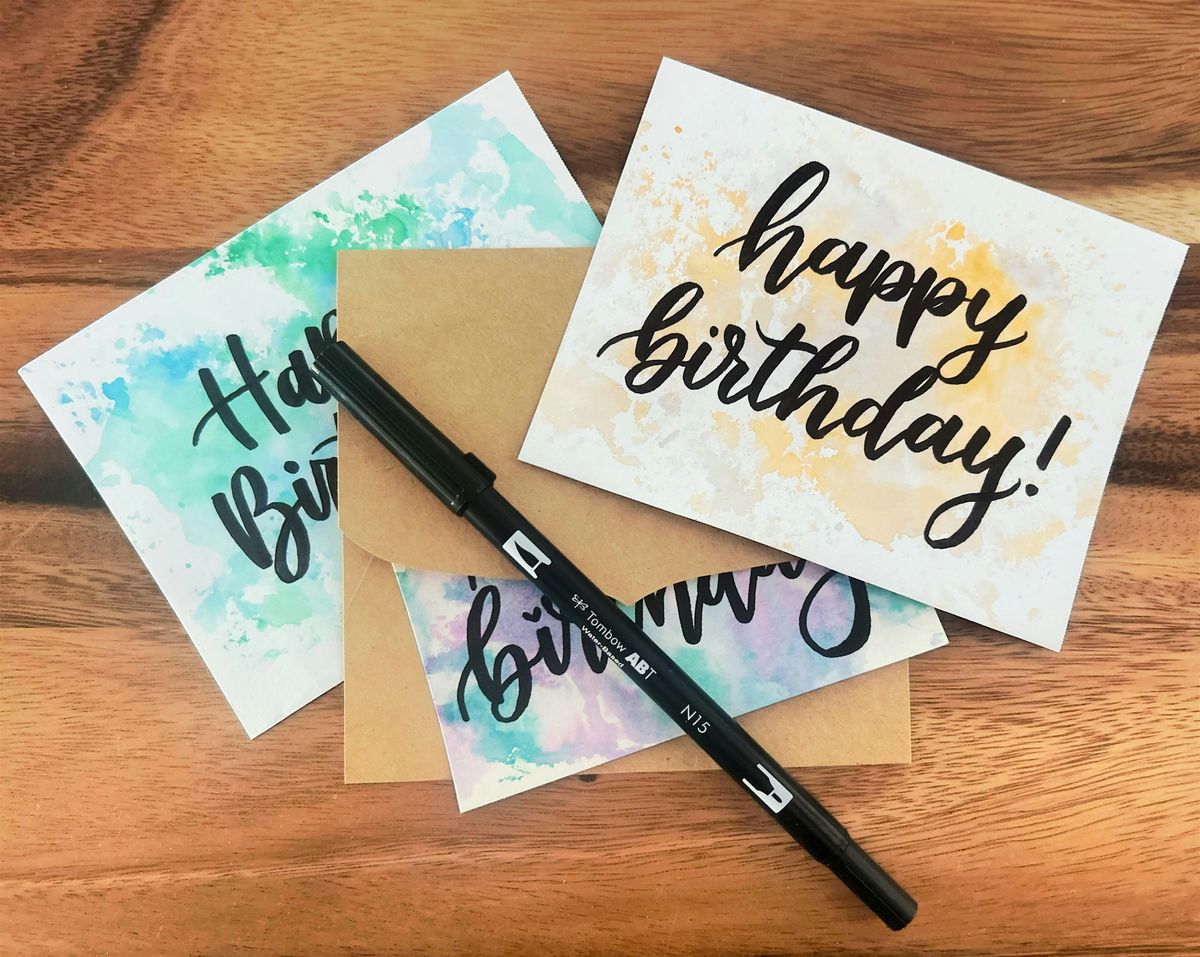 Intro to Brushlettering, 30 August | Event in Long Beach | AllEvents