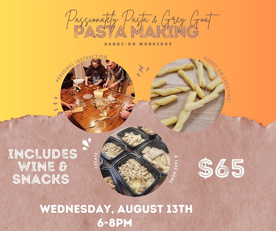 Learn to Make and Shape Your Own Pasta, 13 August | Event in Branford | AllEvents