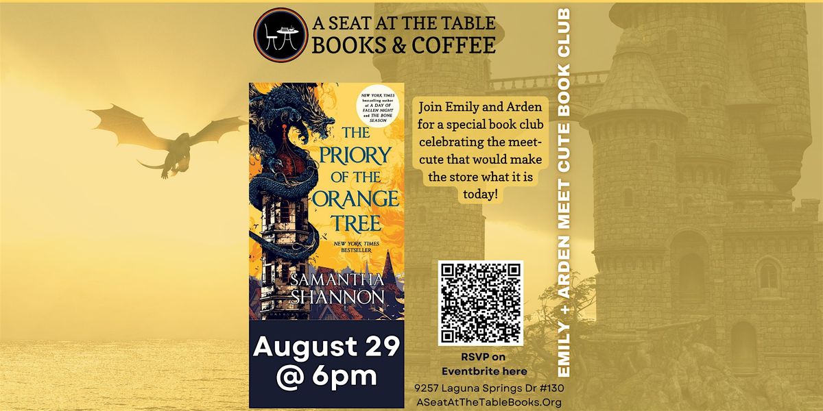 The Priory of the Orange Tree Book Club w/ Emily and Arden, 29 August | Event in Elk Grove | AllEvents