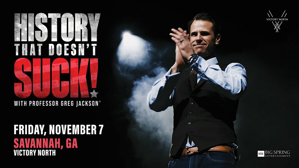 History That Doesn't Suck, 7 November | Event in Savannah | AllEvents