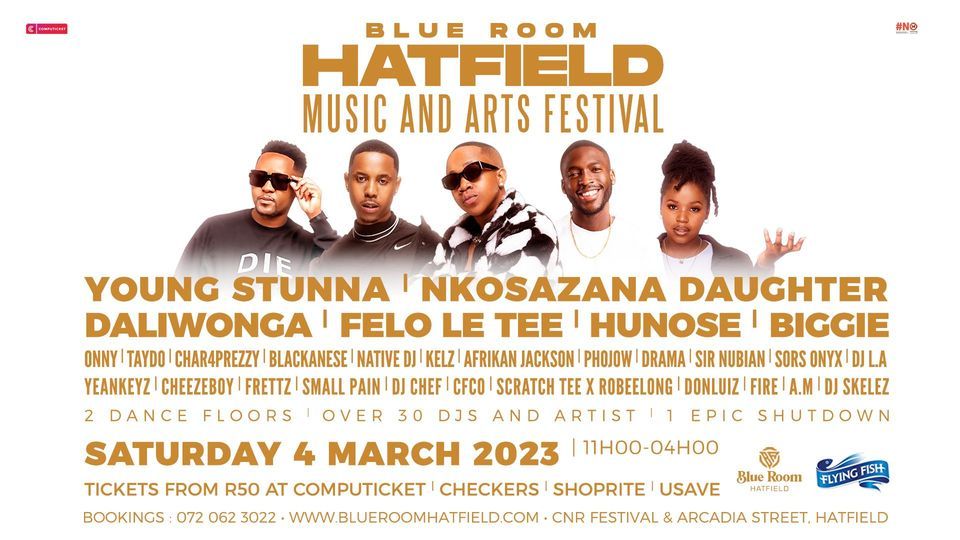 Hatfield Music & Arts Festival Sat 4 March 2023, Blue Room Hatfield