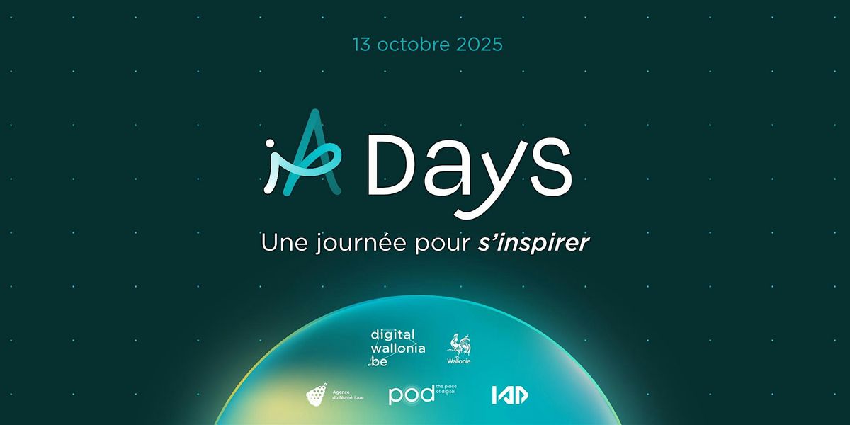 Conférences IA Days, 13 October | Event in Ottignies-Louvain-la-Neuve | AllEvents