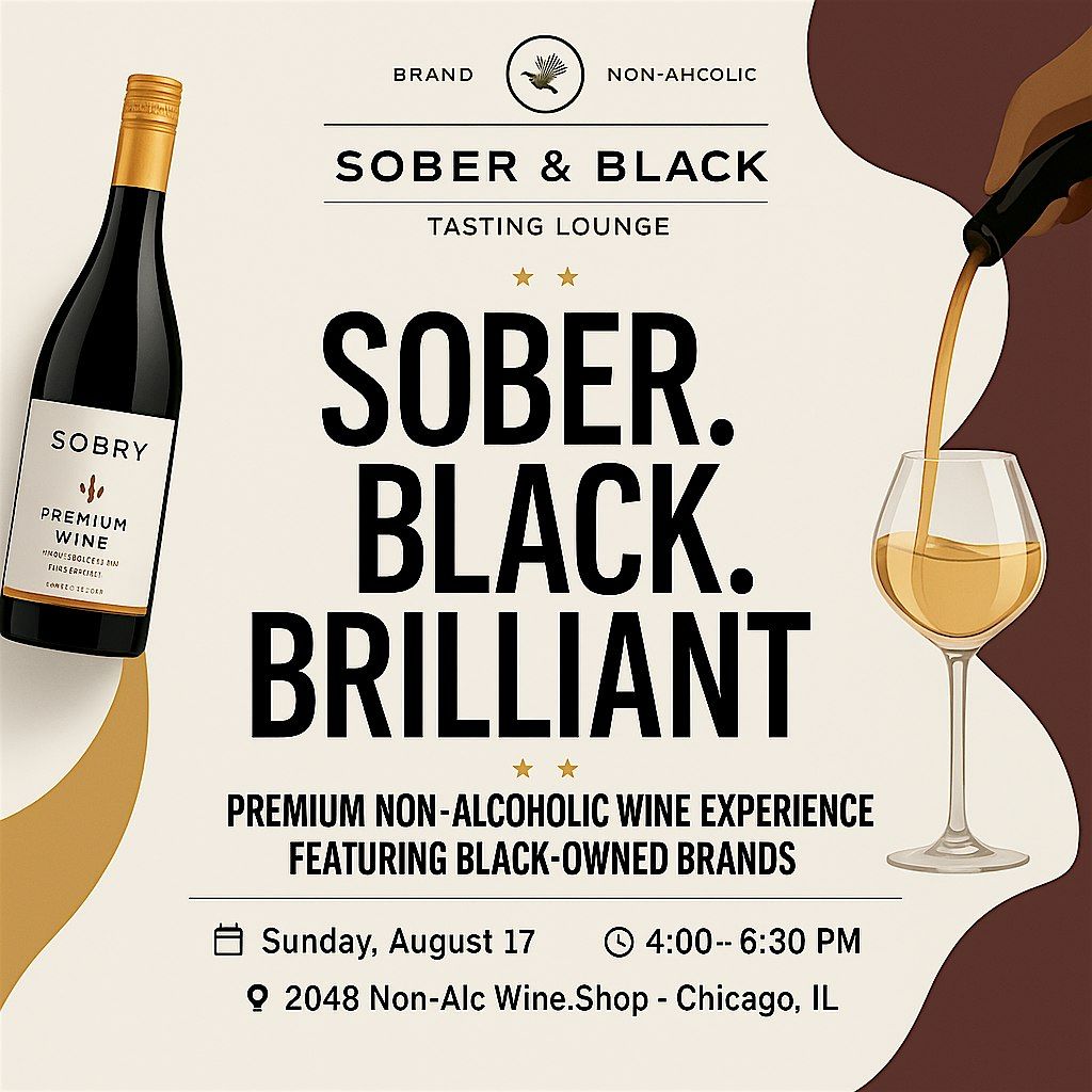 Sober & Black Tasting Lounge, 17 August | Event in Chicago | AllEvents