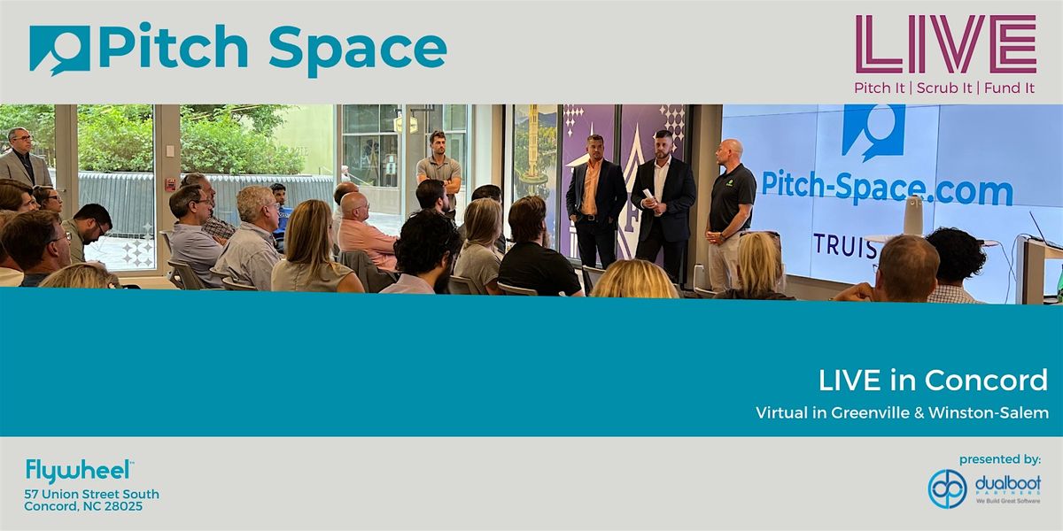 Pitch-Space LIVE at the Cabarrus Center, 20 November | Event in Concord, NC | AllEvents
