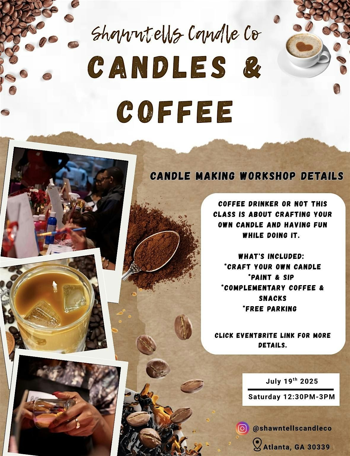 Welcome To The Candle Making Workshop, 19 July | Event in Atlanta | AllEvents