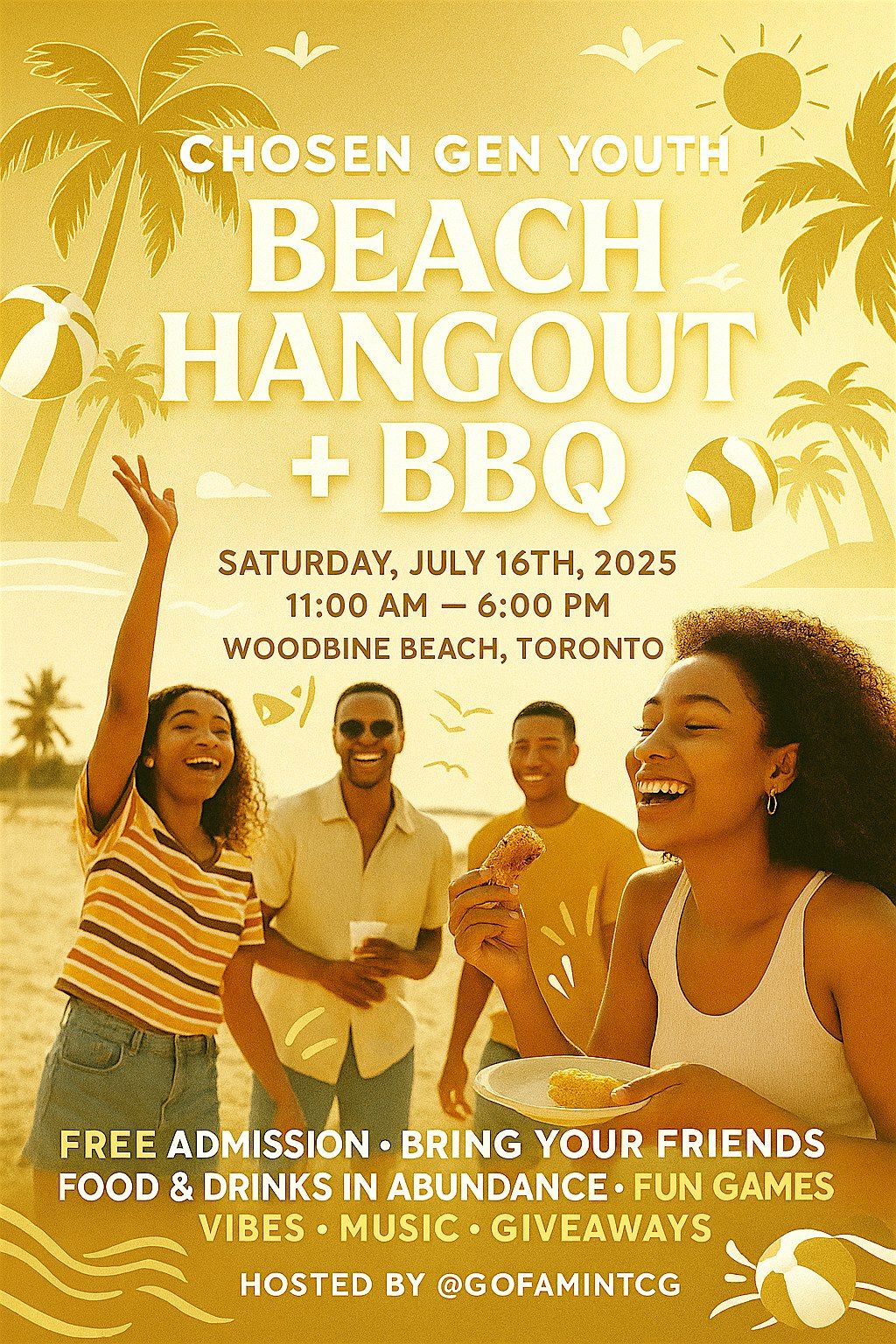 Gofamint CG Beach and BBQ Hangout, 16 August | Event in Toronto | AllEvents