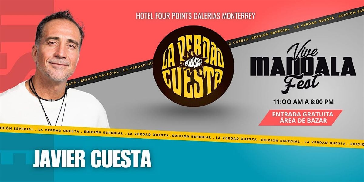 Javier Cuesta - Vive Mandala Fest, 7 September | Event in Monterrey | AllEvents