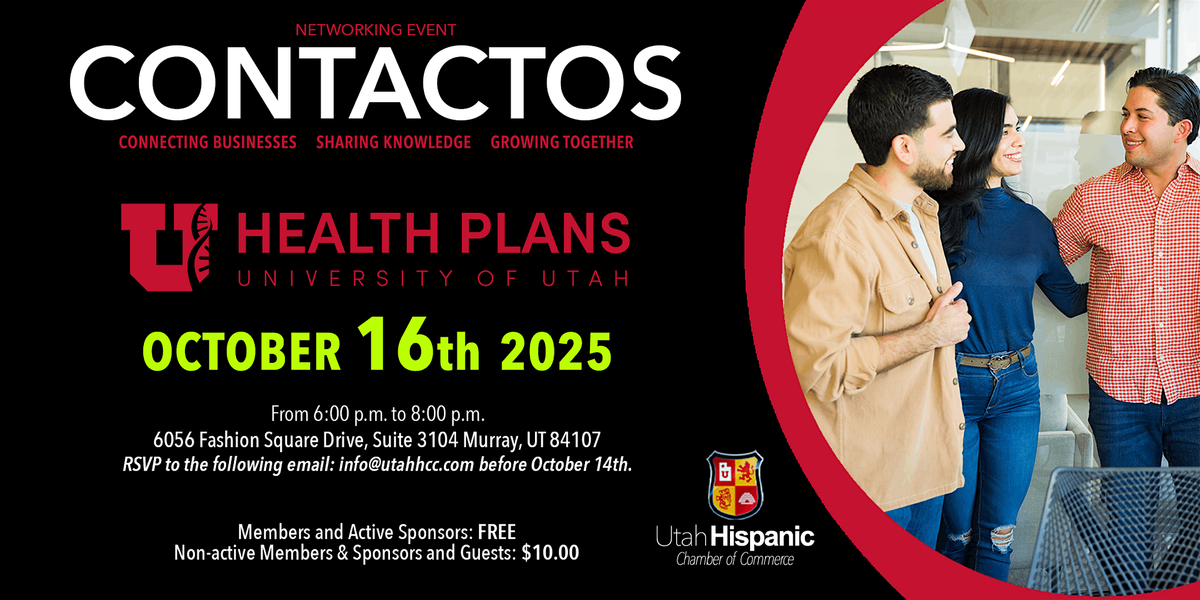 CONTACTOS - October - Networking Event, 16 October | Event in Murray | AllEvents