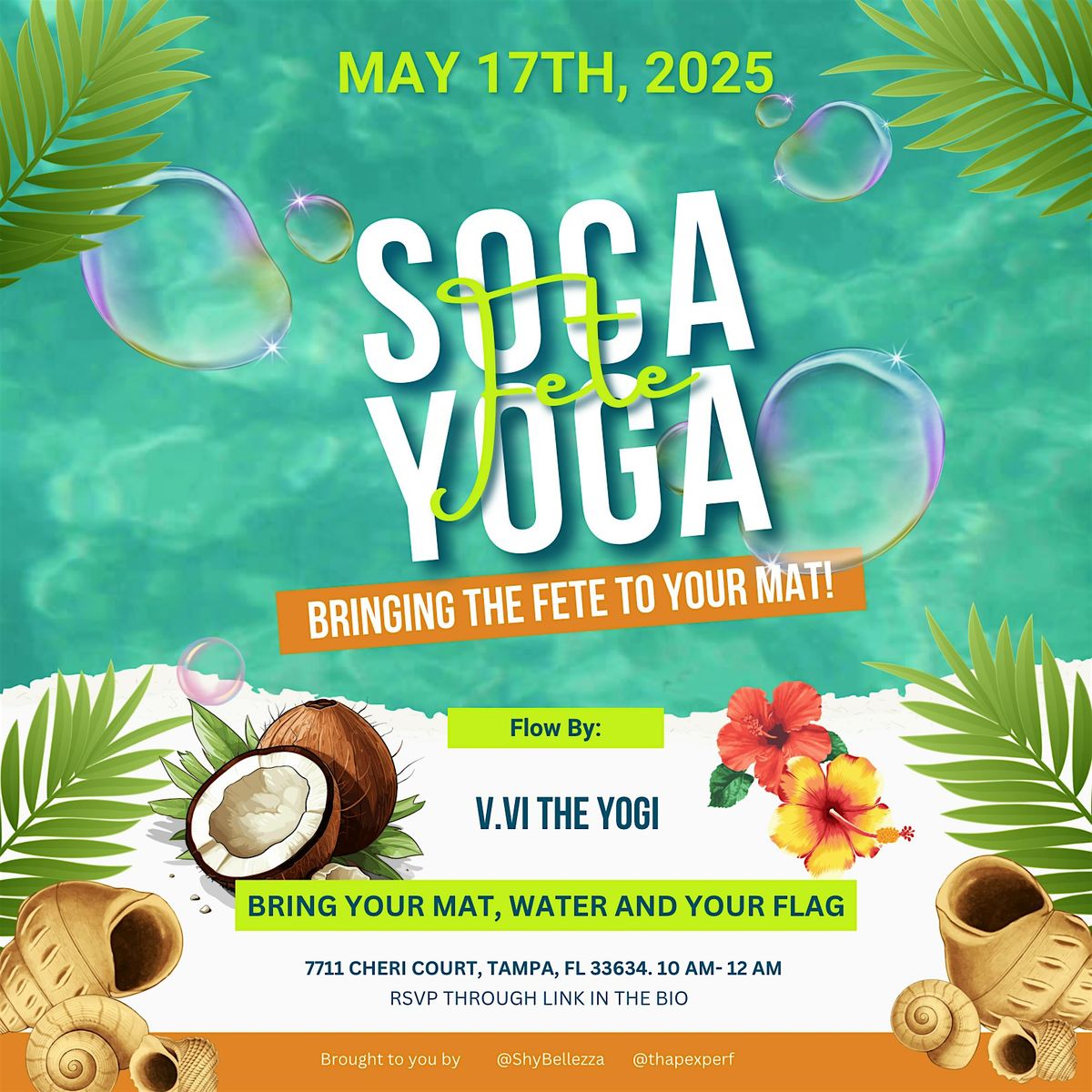 Soca Yoga, 17 May | Event in Tampa | AllEvents