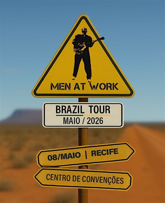 Excursão: Men At Work em Recife, 8 May | Event in Recife | AllEvents