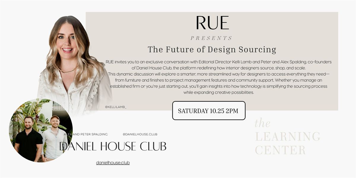 The Future of Design Sourcing, 25 October | Event in High Point | AllEvents