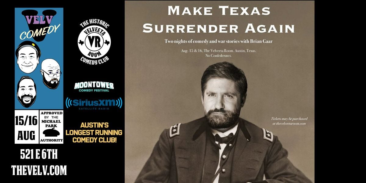 Brian Gaar - Live Standup!, 15 August | Event in Austin | AllEvents