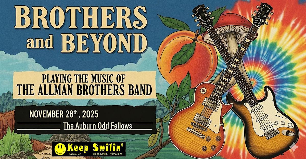 Thanksgiving Fun w/ Brothers & Beyond - All-Star Allman Bros. Celebration, 28 November | Event in Auburn
