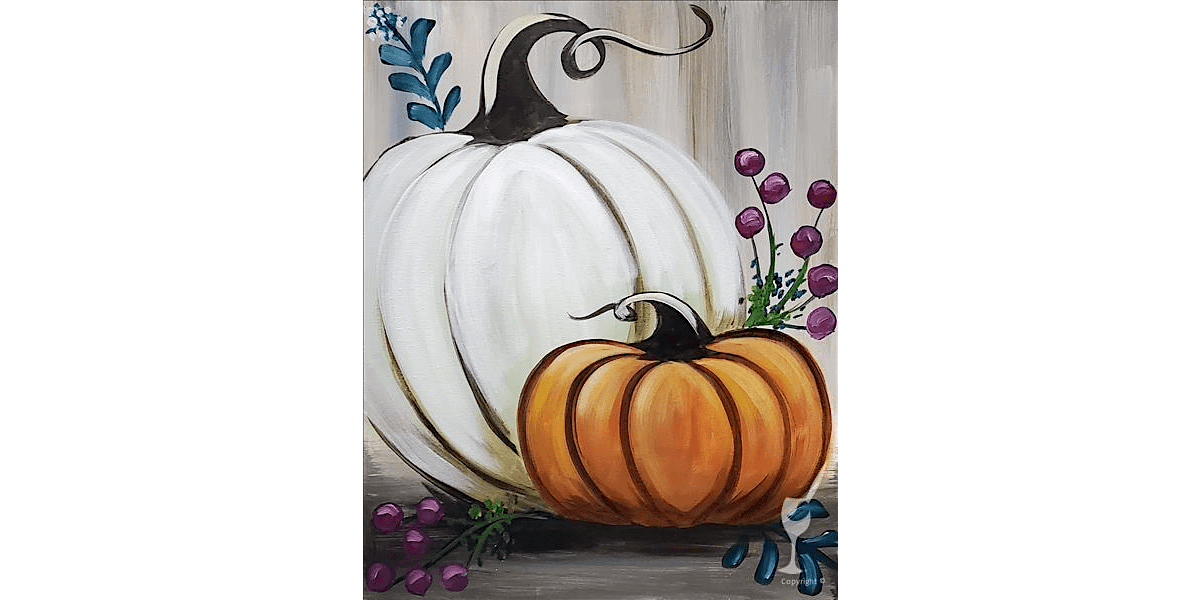 Pretty Pumpkin Scene - Paint and Sip in Denver | Classpop!™, 2 November | Event in Denver | AllEvents