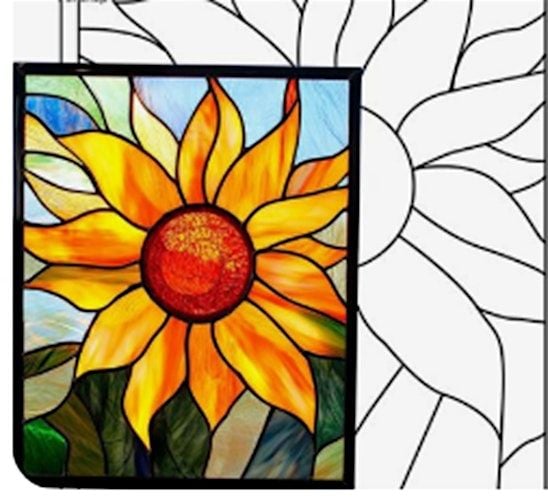 Faux Stained-Glass Sunflower, 23 September | Event in Jeannette | AllEvents