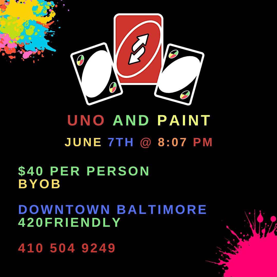 Uno & Paint @ Baltimore's BEST Art Gallery!, 7 June | Event in Baltimore | AllEvents