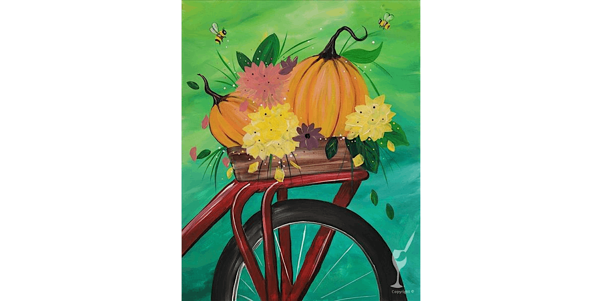 Autumn's Bike - Paint and Sip in Austin | Classpop!™, 30 August | Event in Austin | AllEvents
