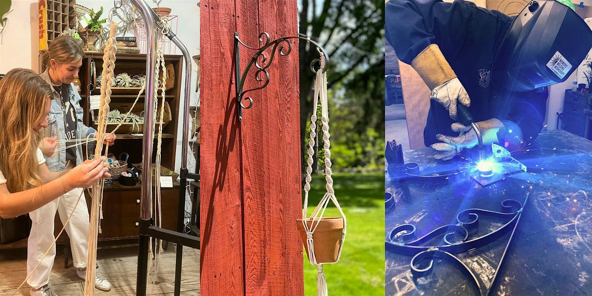 Sparks & Strings: A Welding + Macrame Workshop for Women, 12 July | Event in SPRINGWATER | AllEvents