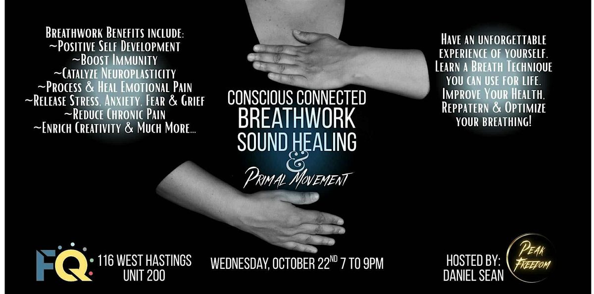 Breathwork, Sound Healing and Primal Movement, 22 October | Event in Vancouver | AllEvents