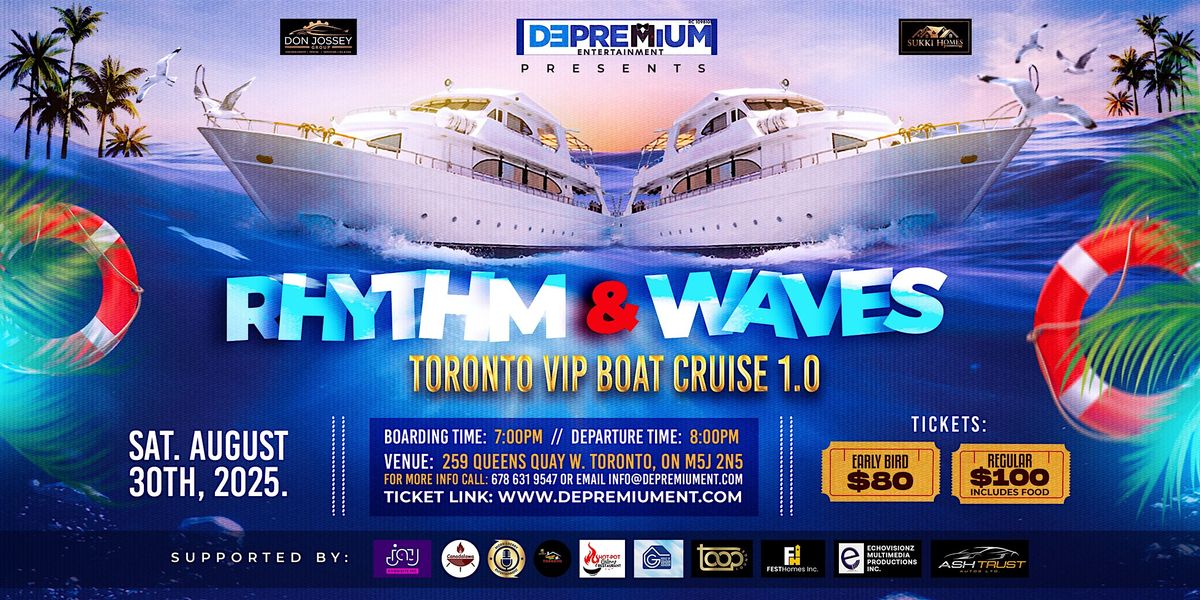 RHYTHM & WAVES Toronto VIP Boat Cruise 1.0 | Event in Toronto | AllEvents