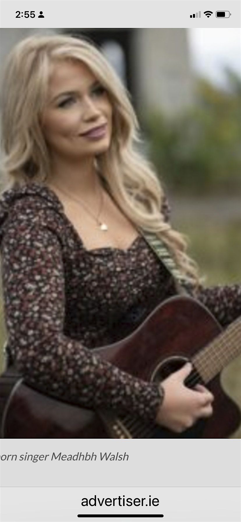 MEADHBH WALSH LIVE IN CONCERT, 16 August | Event in East Durham | AllEvents
