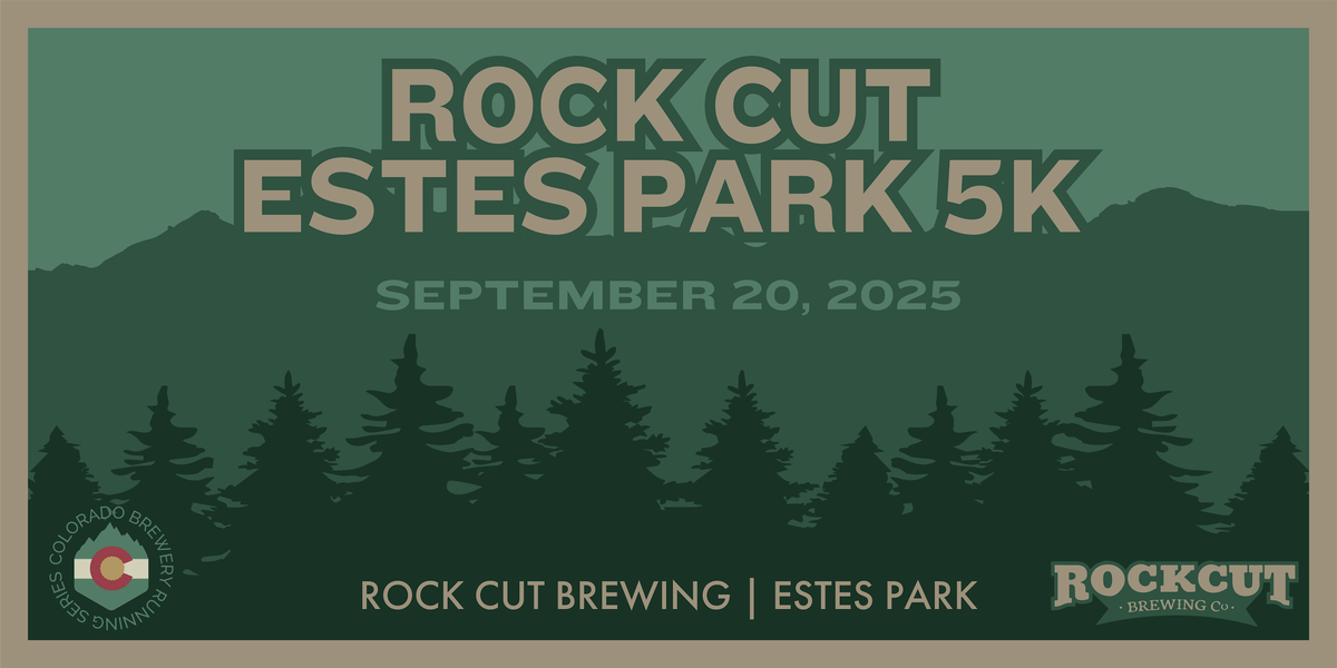 Rock Cut Estes Park 5k | Rock Cut Brewing | 2025 CO Brewery Running Series, 20 September | Event in Estes Park