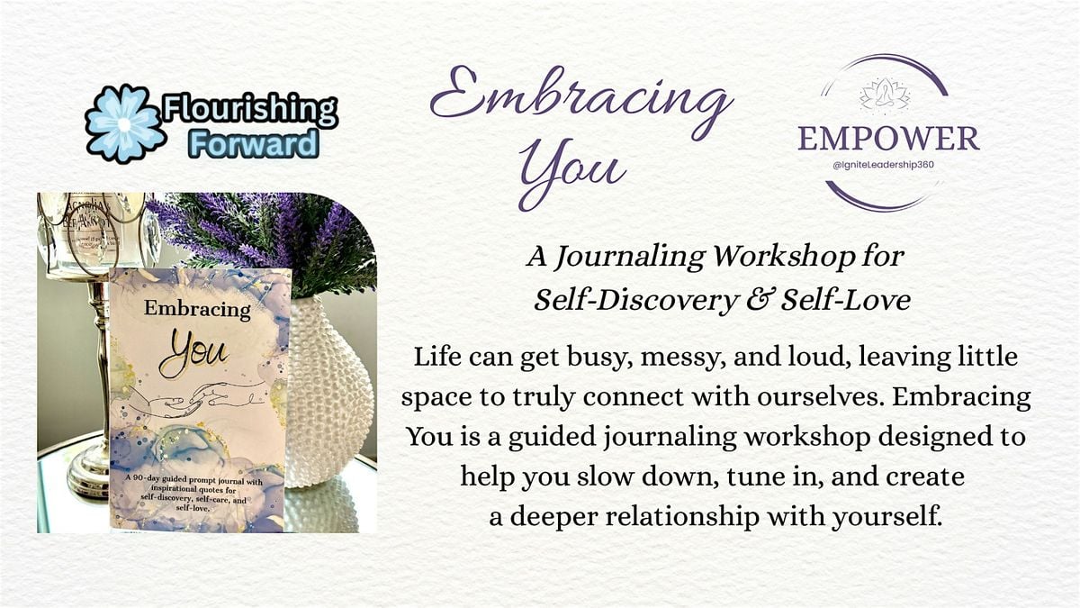 Embracing You: A Journaling Workshop for Self-Discovery & Self-Love, 8 October | Event in Middletown | AllEvents
