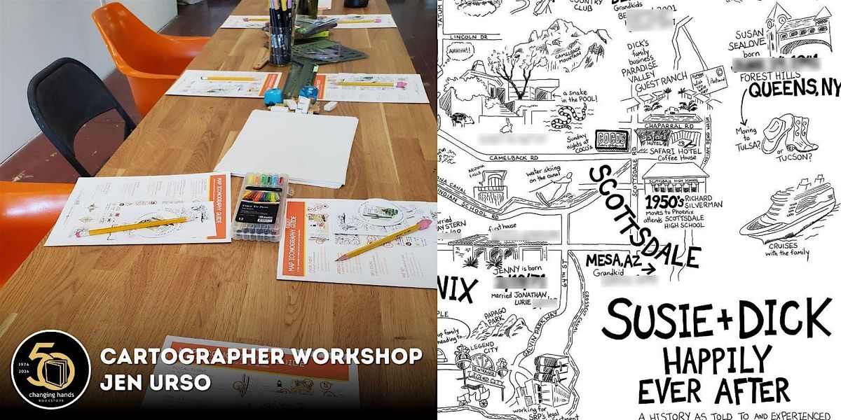 Jen Urso: "Make a Map with SHMaps! Personal Map-making Workshop", 21 August | Event in Phoenix | AllEvents