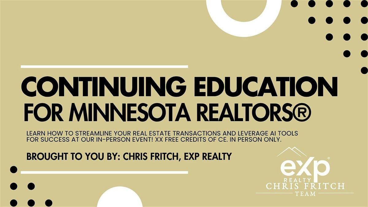 FREE CE! Transaction Management & AI Strategies, 10 October | Event in Eden Prairie | AllEvents