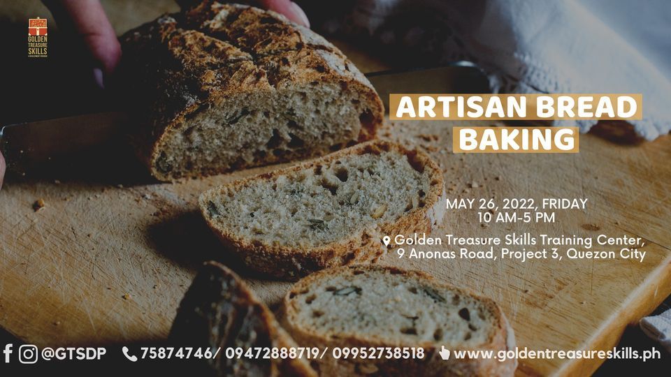 Artisan Bread Baking Class | Event in Quezon City | AllEvents.in