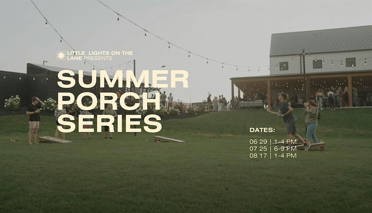 Summer Porch Series- James Tutson, 29 June | Event in West Branch | AllEvents