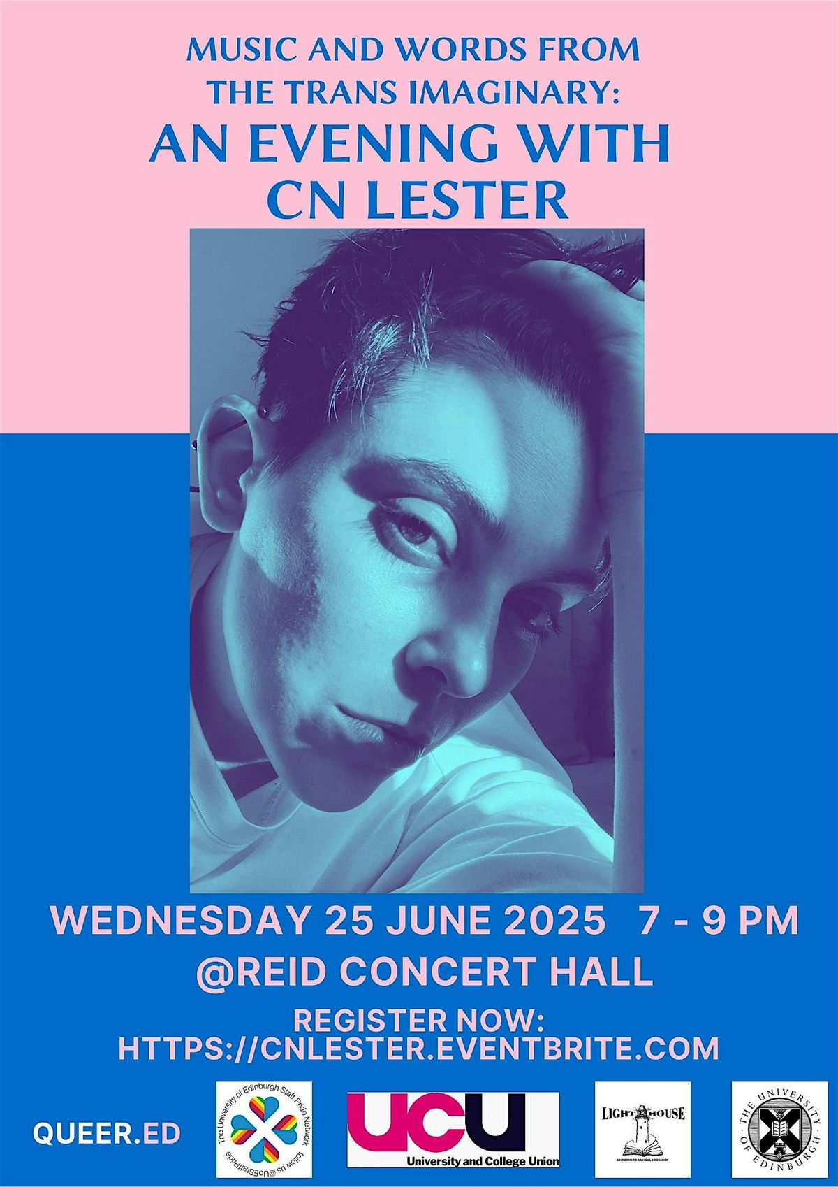 Music and Words from the Trans Imaginary: An Evening with CN Lester, 25 June | Event in Edinburgh | AllEvents