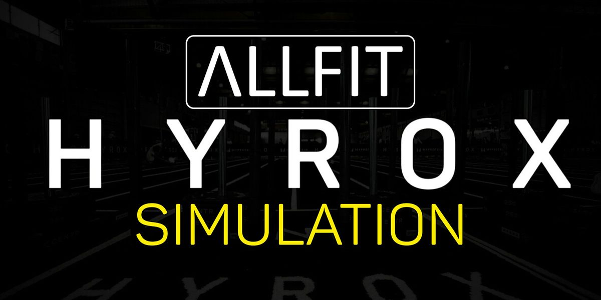 ALLFIT - H Y R O X SIMULATION, 13 September | Event in South Albury | AllEvents