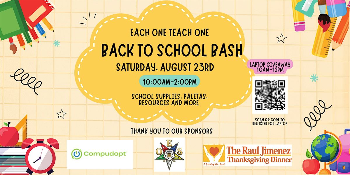 Back to School Bash, 23 August | Event in San Antonio | AllEvents