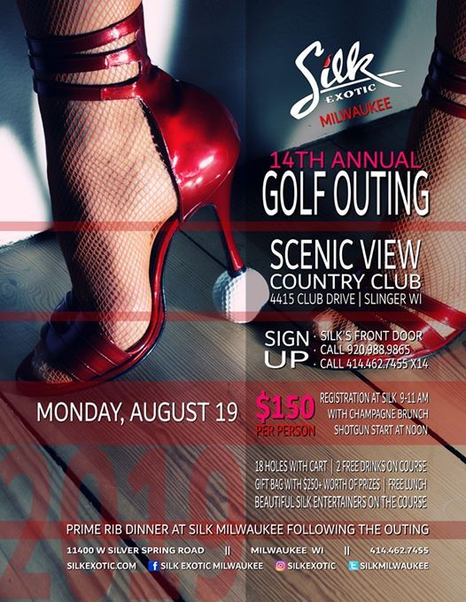 Silk Milwaukee Golf Outing, Scenic View Country Club, Slinger, August