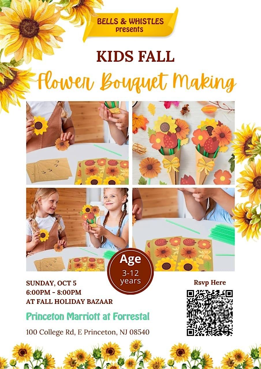 Kids Flower bouquet making workshop | Event in Princeton | AllEvents