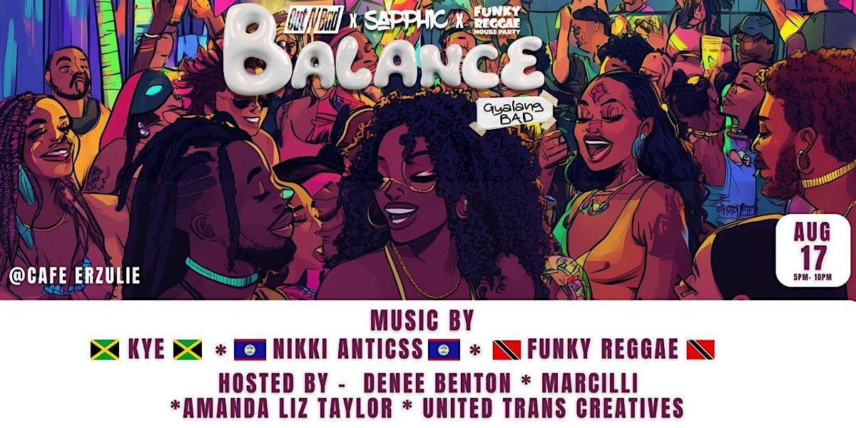 Balance - Gyalang BAD!, 17 August | Event in Brooklyn | AllEvents
