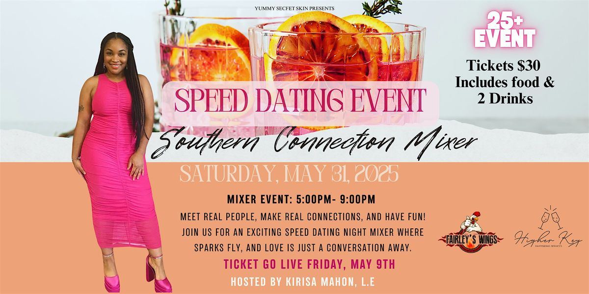 Southern Connection Mixer: Speed Dating Event, 31 May | Event in Hattiesburg | AllEvents