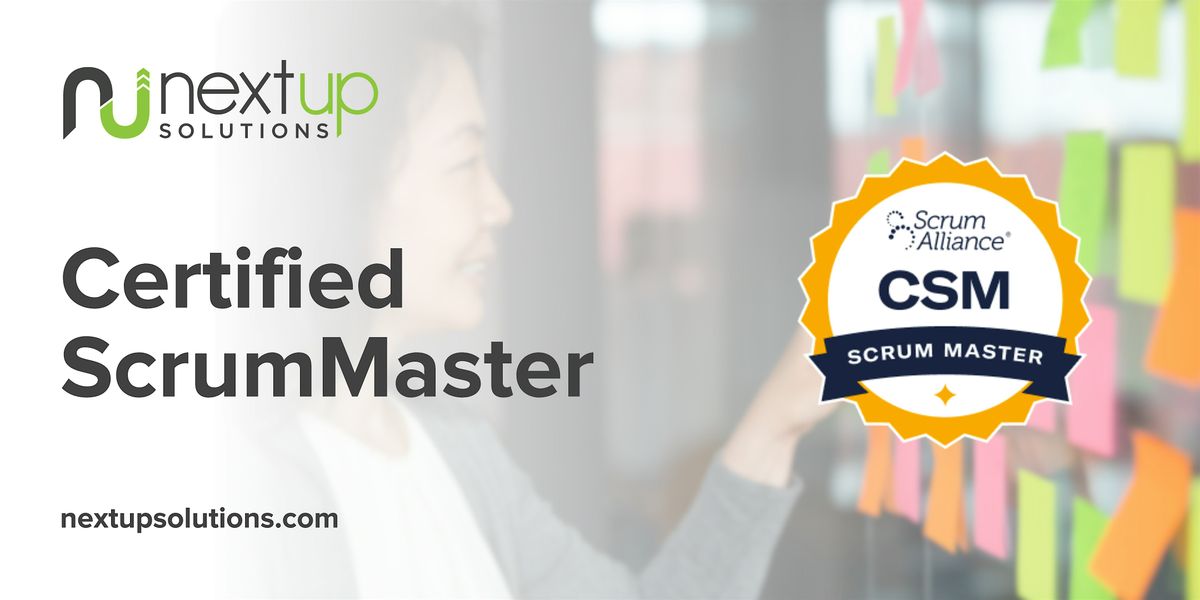 Certified ScrumMaster (CSM) Training in Arlington, VA, 5 June | Event in Arlington | AllEvents