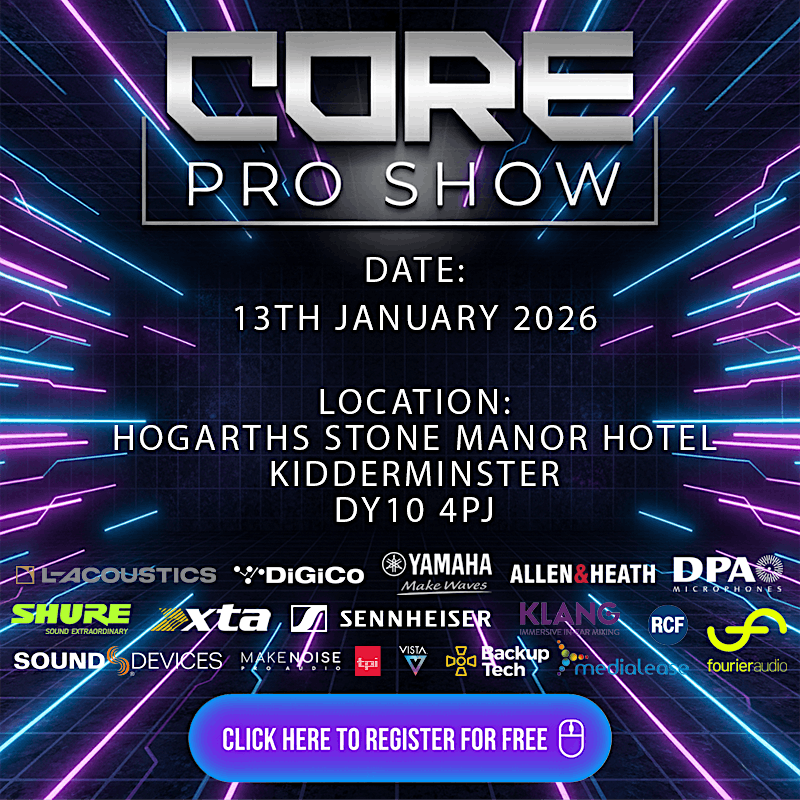 Core Pro Show 2026, 13 January | Event in Kidderminster | AllEvents
