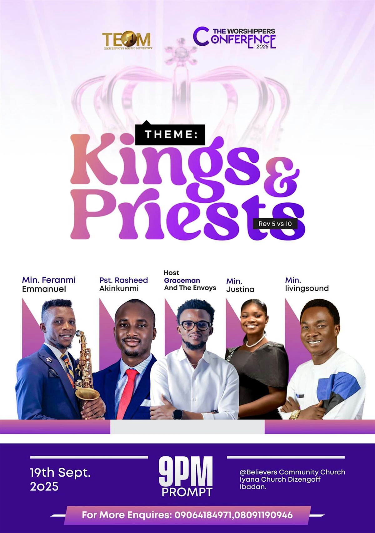 The Worshippers’ Conference 2025, 19 September | Event in Ibadan | AllEvents