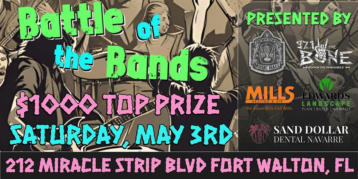 Battle of the Bands Fort Walton, 3 May | Event in Fort Walton Beach | AllEvents