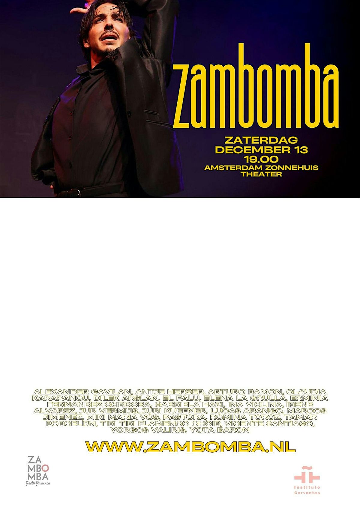 ZAMBOMBA Flamenca Beneficial Concert-Amsterdam