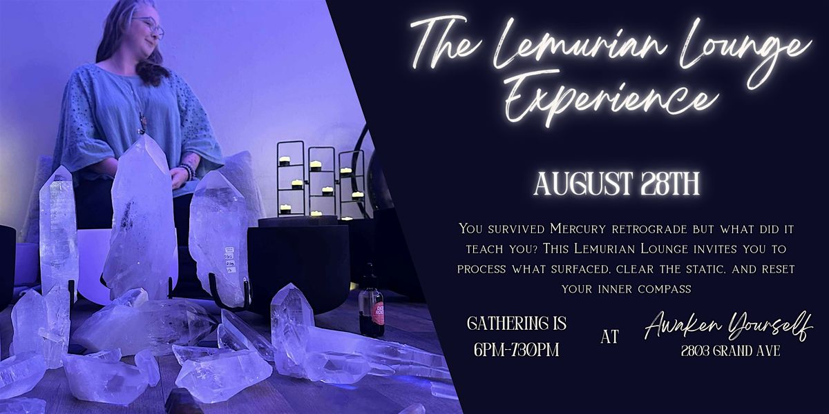Lemurian Lounge Experience, 28 August | Event in Everett | AllEvents