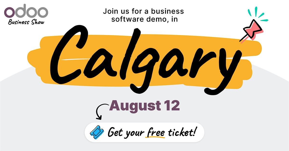 Odoo Business Show - Calgary, Alberta, 12 August | Event in Calgary | AllEvents