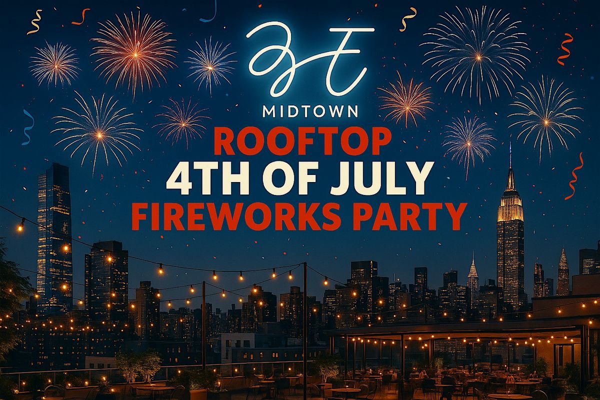 July 4th Fireworks Party!, 4 July | Event in New York | AllEvents