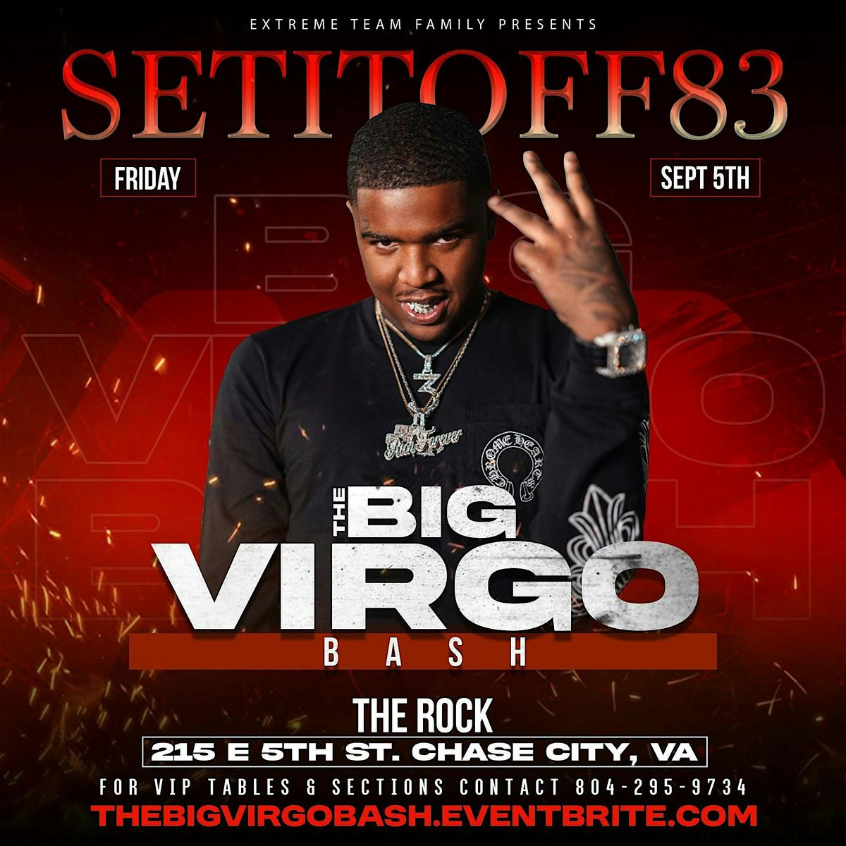 The Big Virgo Bash, 5 September | Event in Chase City | AllEvents