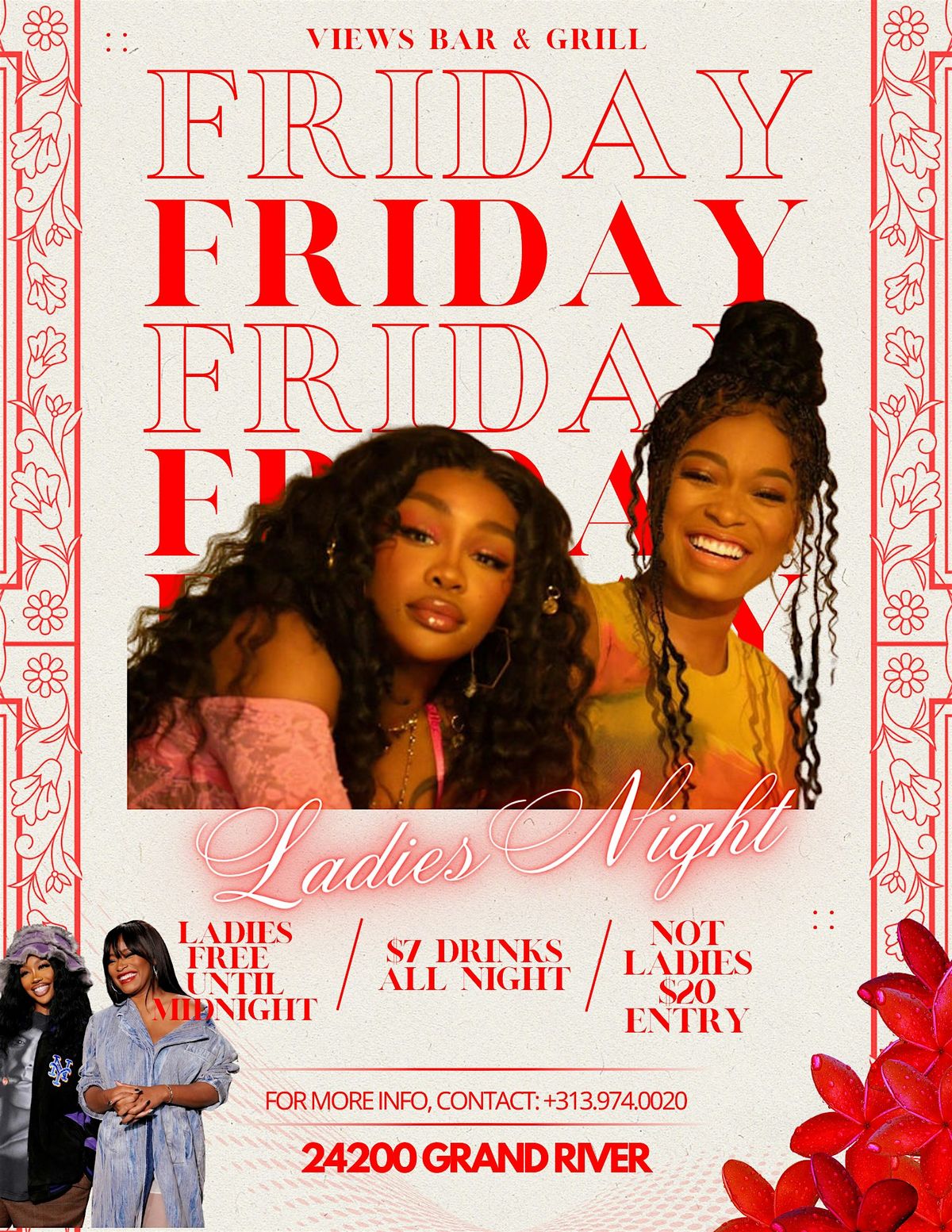 VIEWS BAR & GRILL : FRIDAY LADIES NIGHT | Event in Detroit | AllEvents