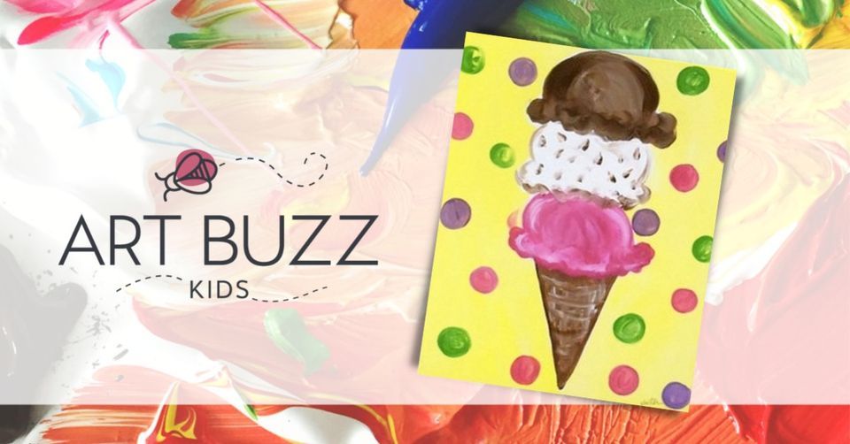POLKA DOTTED ICE CREAM CONE NATIONAL ICE CREAM DAY!!, Wine & Design Wilmington (Wilmington, NC